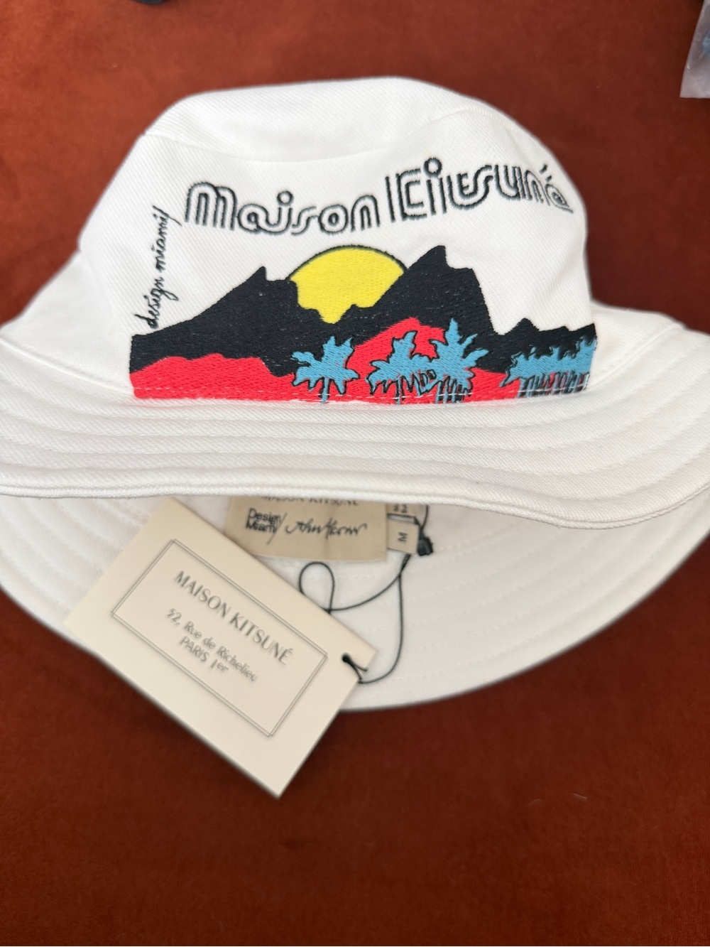 MAISON KITSUNE x Design Miami Bucket Hat